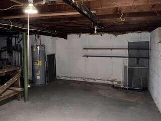 Unfinished Basement - Before