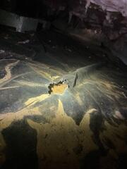 Hole in Vapor Barrier