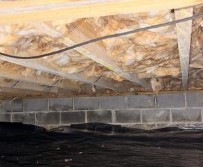Efflorescence - a sign of water intrusion