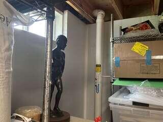 Existing Radon Piping - Interior