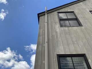 Exterior Vent Pipe - Upper Wall