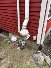 Exterior Radon Fan - Repair Area