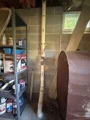 One-Point Radon Mitigation System Installation in Plymouth