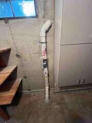 One-Point Radon Mitigation System Installed in Winsted