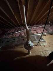 Radon Fan Installation on Existing System in Winsted