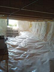 Spray Foam Insulation in Crawl Space