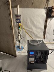 Crawl Space Sump Pump & Dehumidifier
