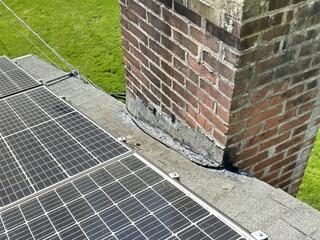 Deteriorated Roof Flashing