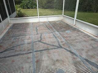 Preparing Patio for Vuba Stone
