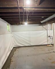 Wrapped Basement Walls