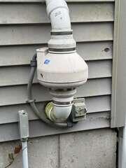 Radon Fan and Existing Pipe Connections