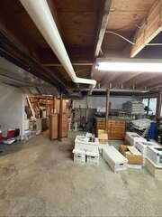 Interior Piping Routed Along the Ceiling