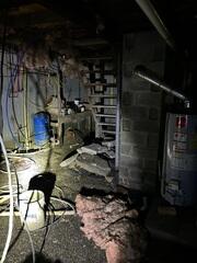 Liberty, Maine Basement Waterproofing Project