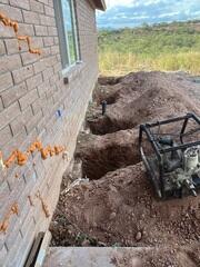 Foundation Pier Excavations at Rio Rico Home