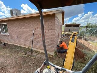 Cracked Interior Tile at Rio Rico Home