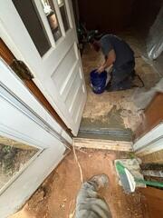 Trench Drain Installed