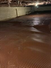 Leveled & Put Down Drainage Matting