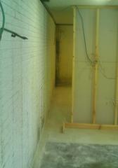 Area Before Waterproofing 