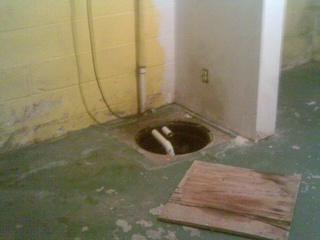 Open Sump Pit 