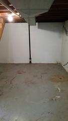 Basement Before Waterproofing