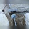 HELICAL ANCHOR
FOR LATERAL SUPPORT: Install Helical HA150 anchor in conjunction with a retrofit pier bracket system.