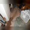 Water damage from poorly guided flow water