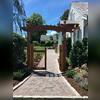 Beautifully landscaped entrance.