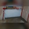 The concrete is filled over the WaterGuard system installed that will collect any ground water seepage that would enter into this basement.