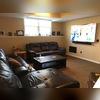TV mounted and soundbar installed.