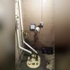 The three pump system will help keep water out of the house.