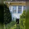 The home outside before the radon mitigation system is installed.