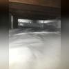Alternate view of crawl space being encapsulated