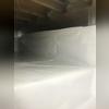View of the wall in the crawl space