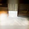 The columns of the crawlspace are also tightly wrapped with CleanSpace.