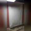 Here, you can see the CleanSpace wall system. CleanSpace is an inorganic vapor barrier. It will guide water to the WaterGuard.