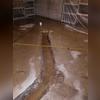 To begin WaterGuard installation we must first remove the concrete. The water in the trench is strongly visual evidence that Don's basement is currently drowning.