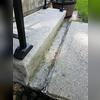 PolyLevel has the same idea as mud-jacking but does not involve any disturbance to the concrete or any mud, rather PolyLevel uses lightweight foam and is injected through a dime size hole in the concrete.
