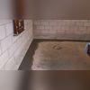After installing WaterGuard, the basement is now dry and clear.