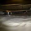 The CleanSpace vapor barrier is a durable liner, similar to a pool liner. It is tough enough to withstand service persons crawling and working in the space, and you can store items without worrying about damaging the liner.