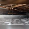 The CleanSpace Encapsulation System provides coverage against water vapor from entering the crawl space of the home.