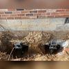 This Helical Pier system is screwed into the earth until it reaches an appropriate depth. Then it is used to stabilize the home's foundation, where it will transfer the home's weight to bedrock and other load-bearing soils.