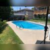 The couple took pride in and did an amazing job upkeeping and landscaping their backyard, but there was nothing they could do themselves to fix the concrete