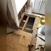 The wood was replaced for the areas that were rotten.