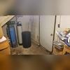 This photo was taken before the basement was waterproofed by Woods.