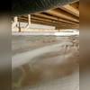 CleanSpace Vapor Barrier installed to encapsulate the crawl space, preventing moisture from passing through