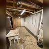 The WaterGuard will collect any pooling water in the basement and drain it to the sump pump.
