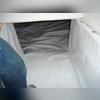 CleanSpace Encapsulation will trap vapors rising from the ground, below its 20 ml liner, and will create an environment where you can control the humidity.