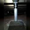 With the steel beam support running across the floor joists and our SmartJacks properly installed underneath, this home's floor has been completely stabilized and protected from future sinking.