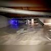 CleanSpace vapor barrier installed to prevent moisture from passing through the crawl space ground and walls