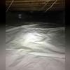 CleanSpace vapor barrier installed to prevent moisture from passing through the crawl space ground and spreading mold growth